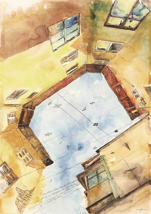 水彩建筑 III