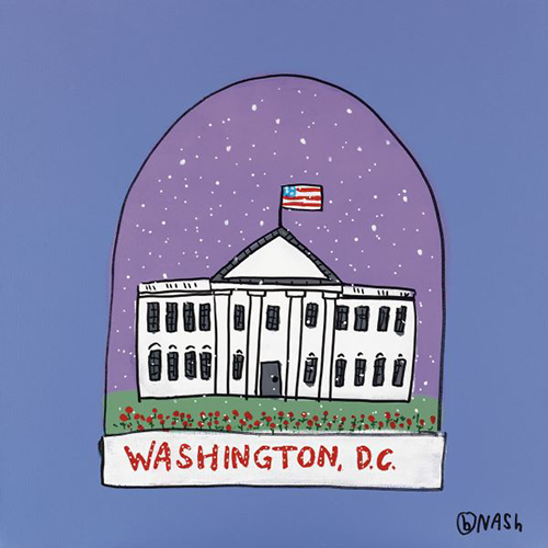 Washington D.C. Snow Globe